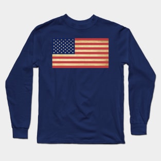 USA Old Flag Design. Long Sleeve T-Shirt